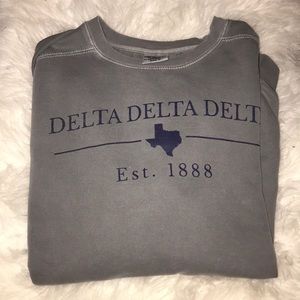 Tri Delta Comfort Colors Sweatshirt